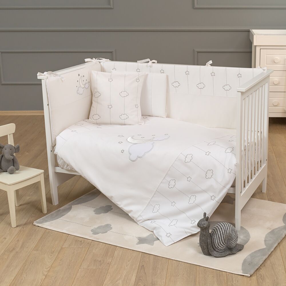 Uşaq Yataq Dəsti Luna Chic 70x130sm 8 Parça 8699243805026