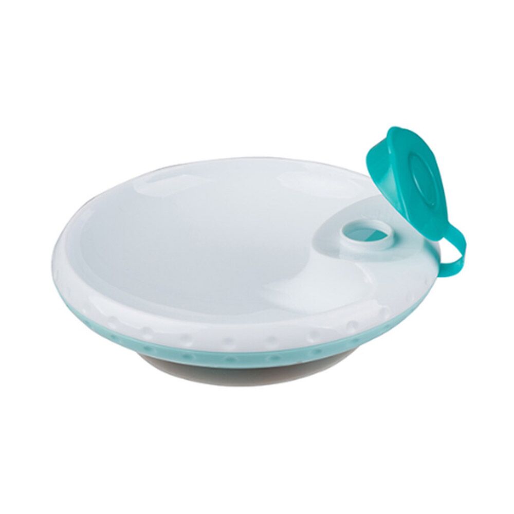 BabyOno İsti Saxlayan Vakuum Altlıqlı Boşqab Mavi ST00179
