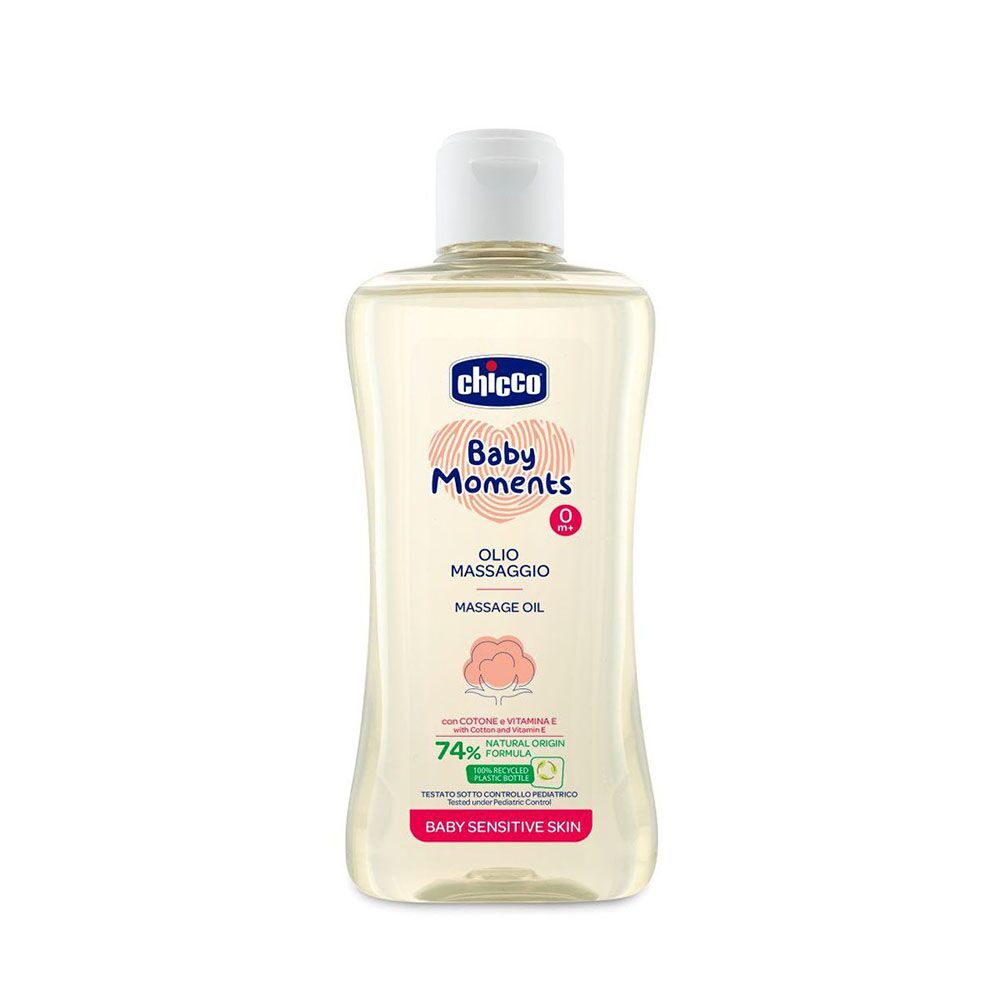 Həssas Dərilər üçün Masaj Yağı Baby Moments 0ay+ 200ml 00010242000000