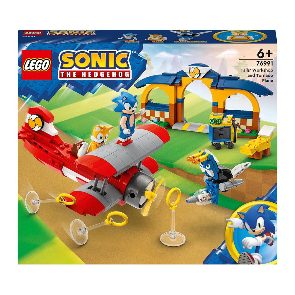 Lego Konstruktor Sonic: Tail'in Emalatxanası Və Tornado Təyyarəsi 1000099710 06