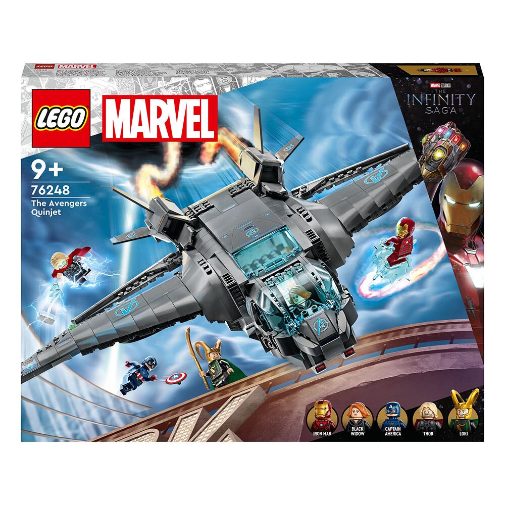 Lego Konstruktor Super Heroes Marvel: Avengers Quinjeti 1000112813 01