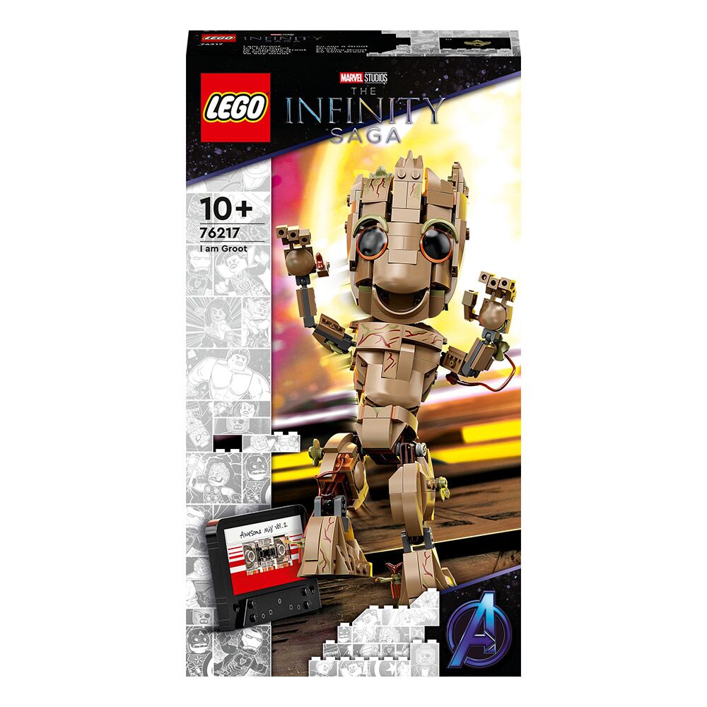 Lego Konstruktor Super Heroes Marvel: Mən Groot 1000112865 01