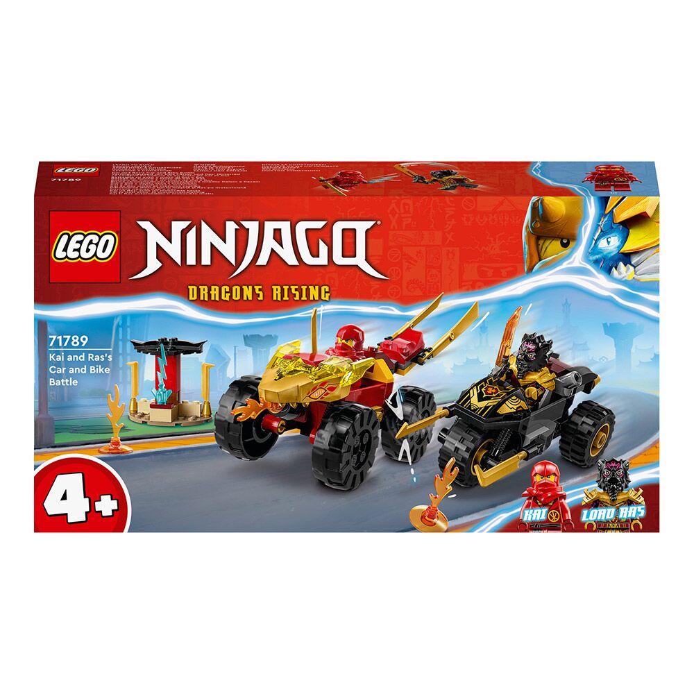 Lego Konstruktor Ninjago: Kai Və Rasın Avtomobil Və Motosiklet Döyüşü 1000112902 01
