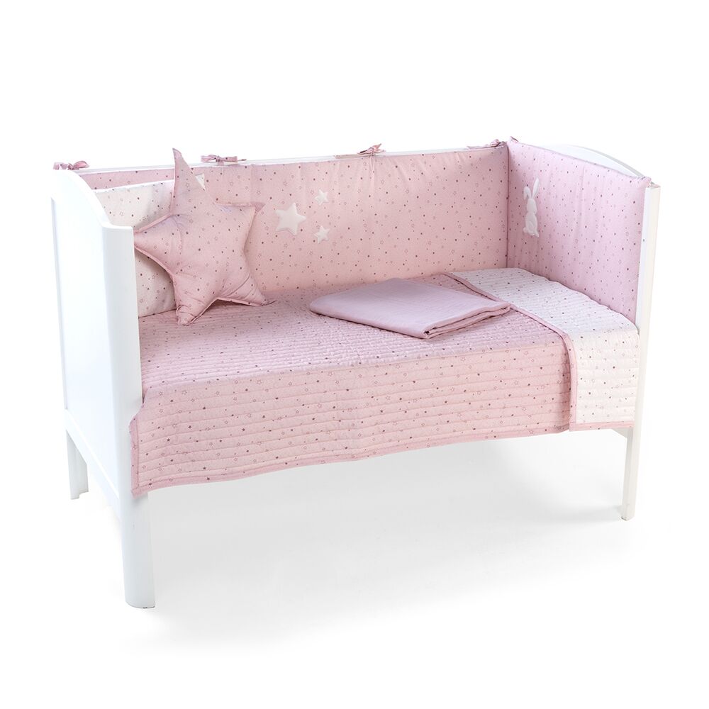 Uşaq Yataq Dəsti Love 60x120sm 7 Parça 8699243865037 1