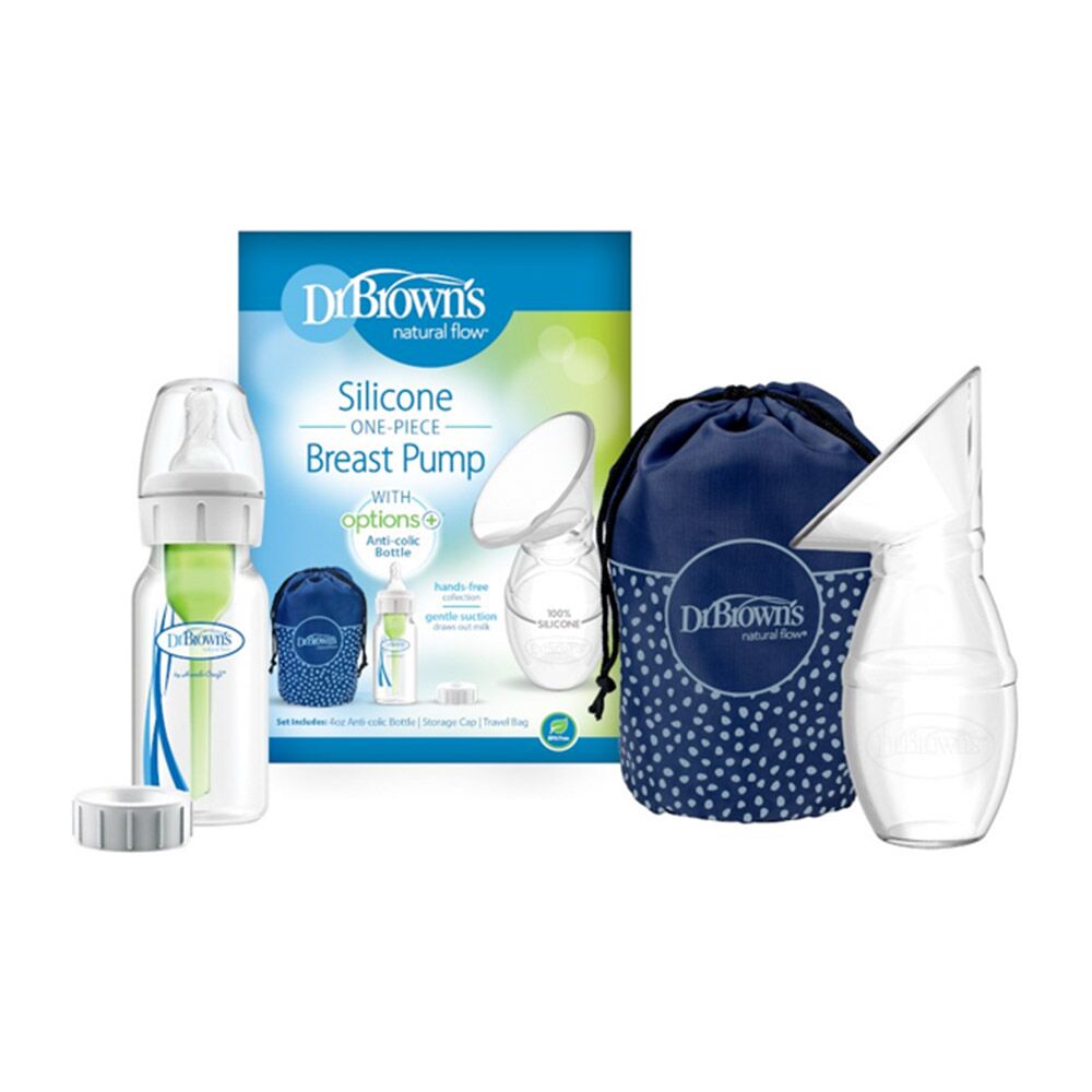 Dr. Brown’s Silikon Süd Pompası Options+ Enliboğaz Şüşə Butulka 150ml BF035