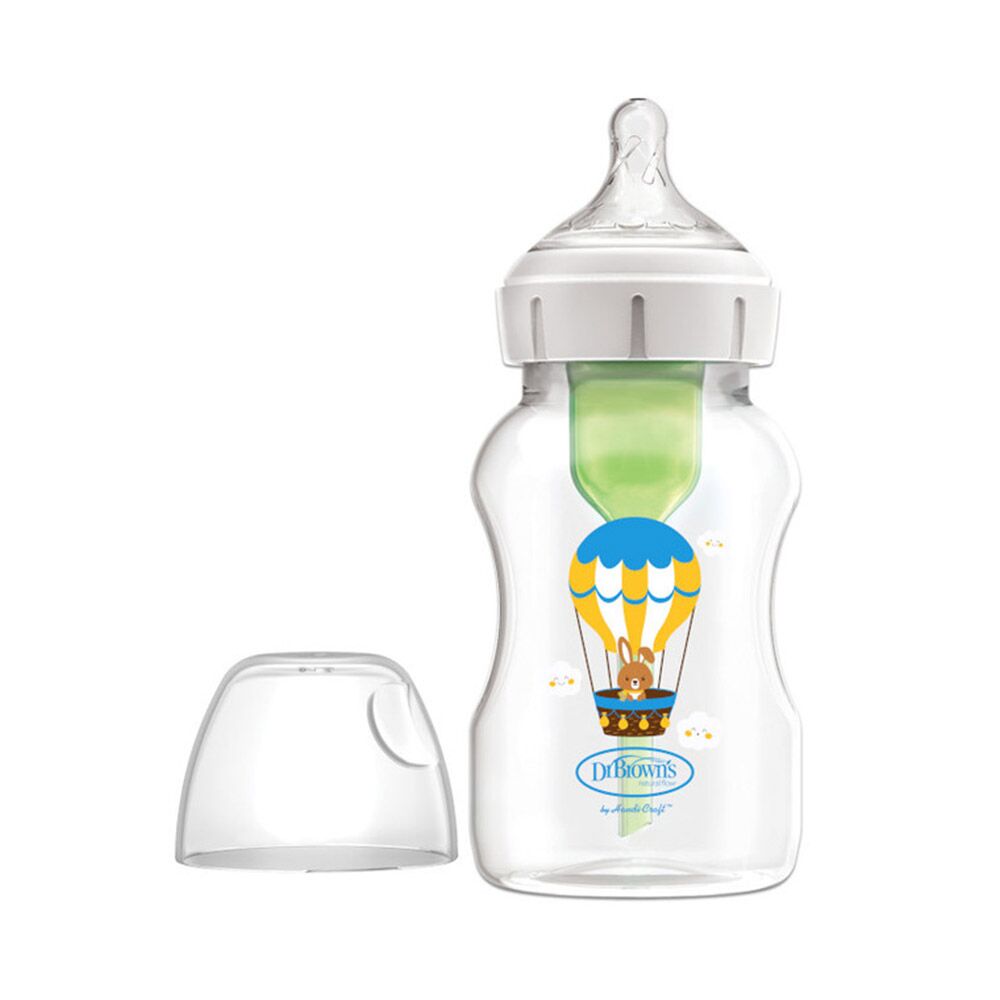 Dr.Brown’s Dovşanlı Hava Şarı Enliboğaz Şüşə Butulka 330ml WB111002 SPX