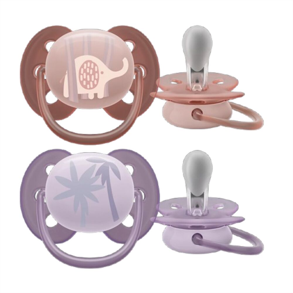 Ultra Soft Qız Üçün Əmzik 0-6ay 2əd AVENT091 09 001