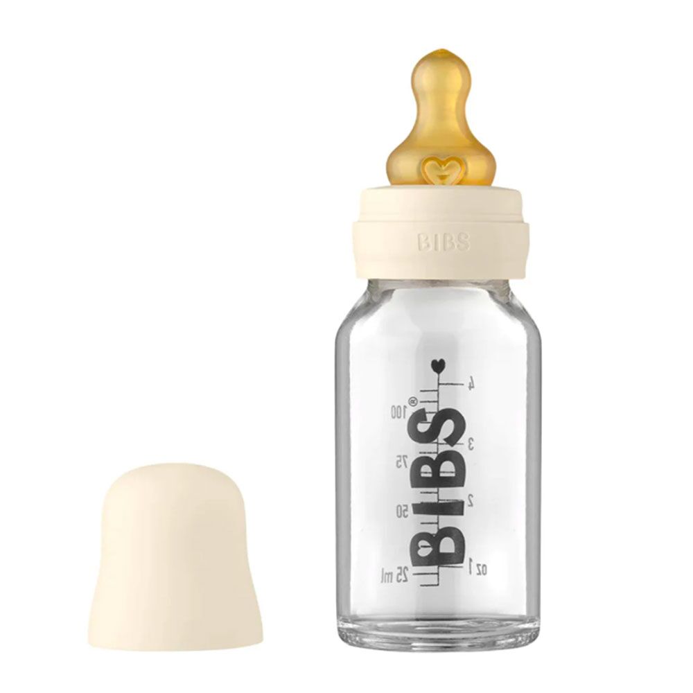 BIBS Şüşə Butulka Lateks Ağ 110ml 5713795220885 01