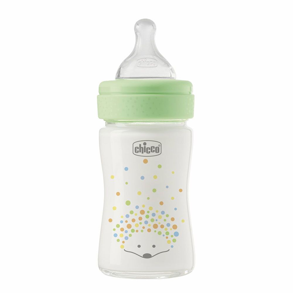 Yedirmə üçün Şüşə Butulka Perfect Easy Yavaş Axın 0ay+ Yaşıl 150ml 000202513000002