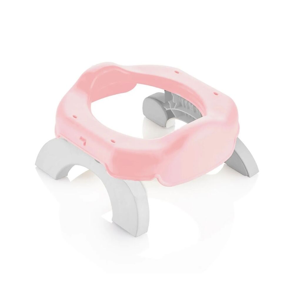 8681049215918 Portativ Tualet Təlim Oturacağı Çəhrayı + 5 ədəd Birdəfəlik Poşet Hədiyyə 8681049215918